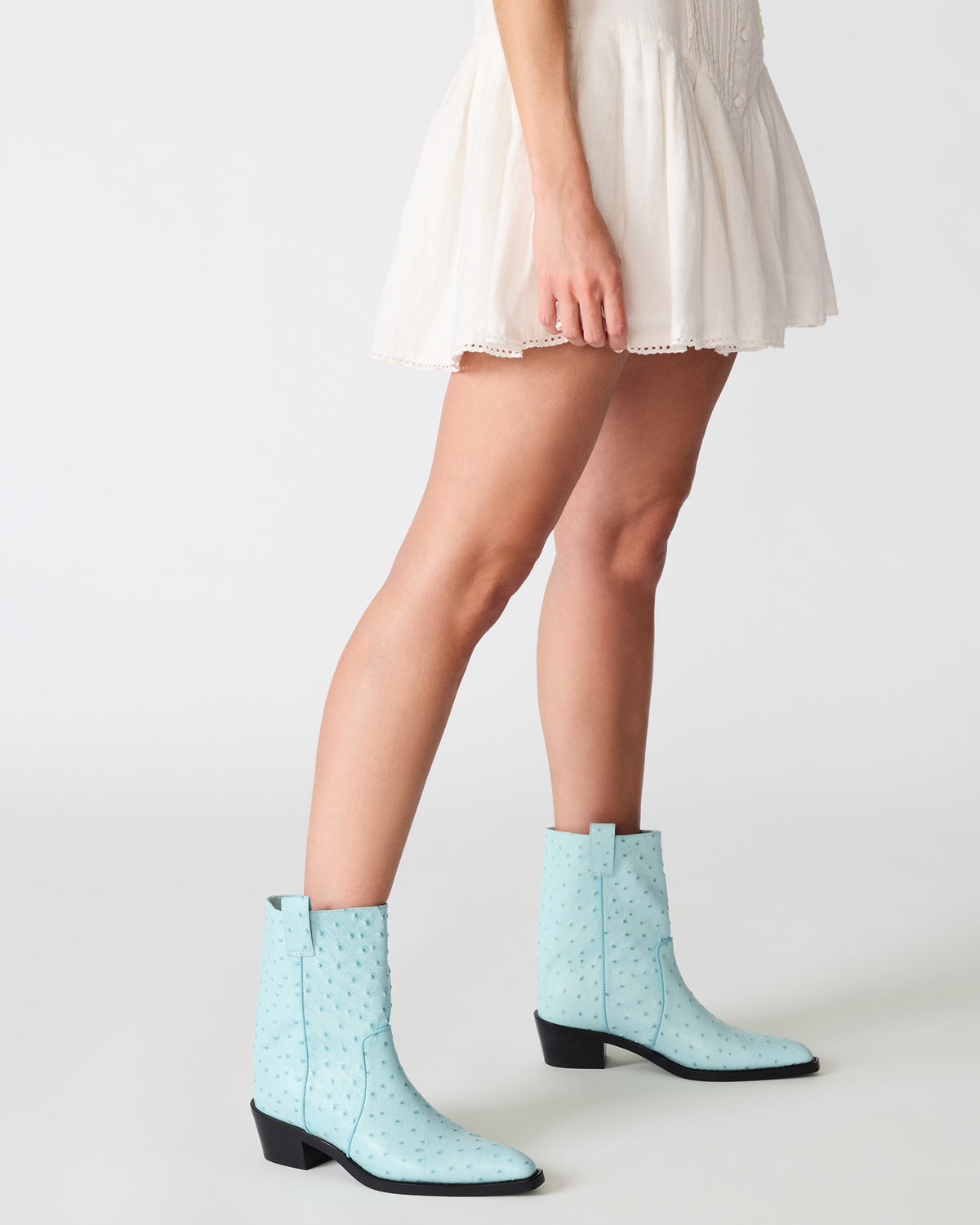 VINNY-O TURQUOISE LEATHER - Women's Shoes - Steve Madden Canada - view 2