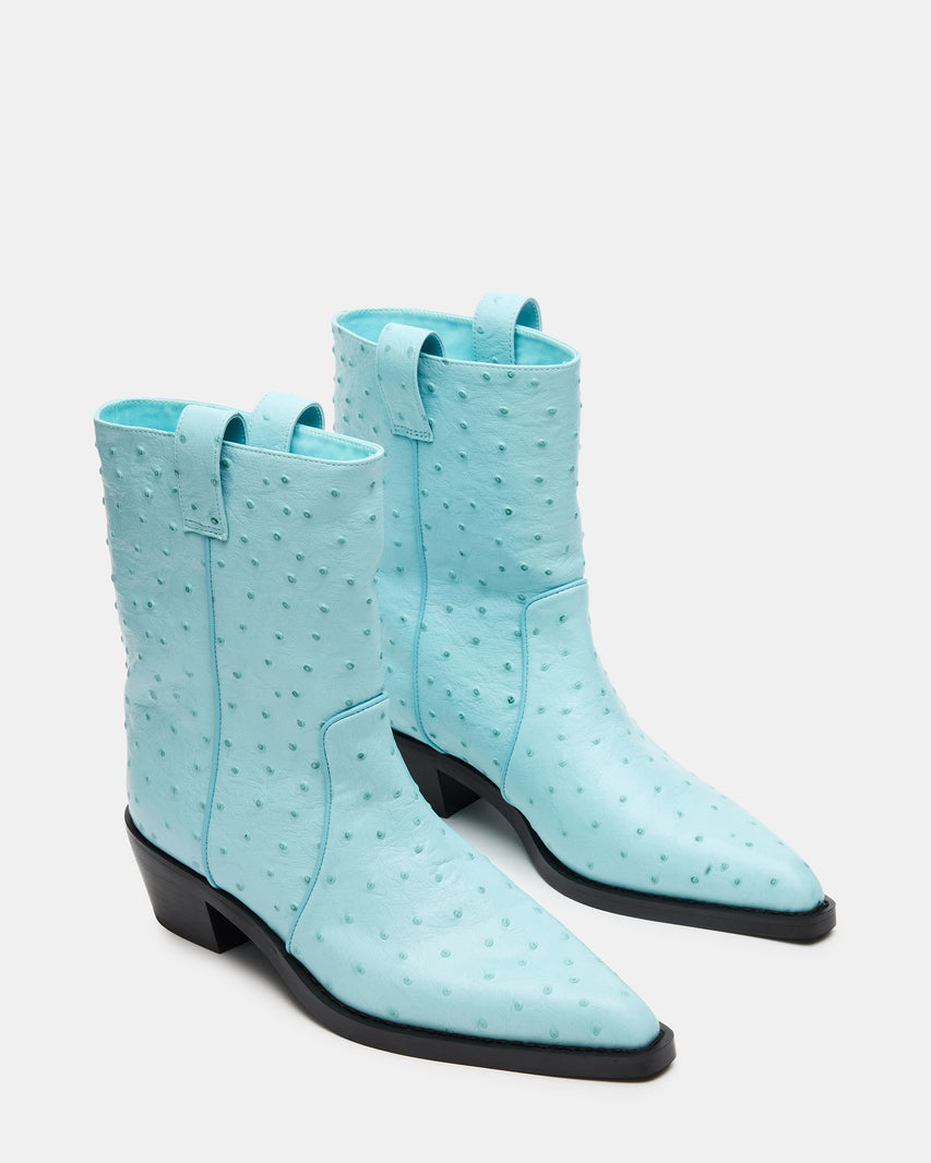 VINNY-O TURQUOISE LEATHER - Women's Shoes - Steve Madden Canada - view 3