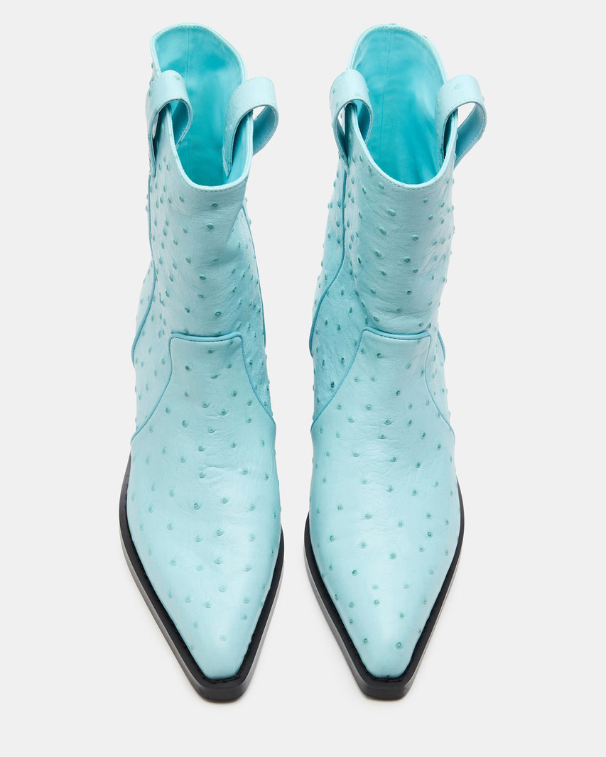 VINNY-O TURQUOISE LEATHER - Women's Shoes - Steve Madden Canada - view 5