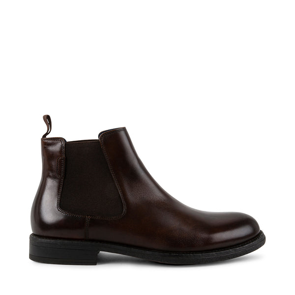YANNII BROWN LEATHER - Men's Shoes - Steve Madden Canada