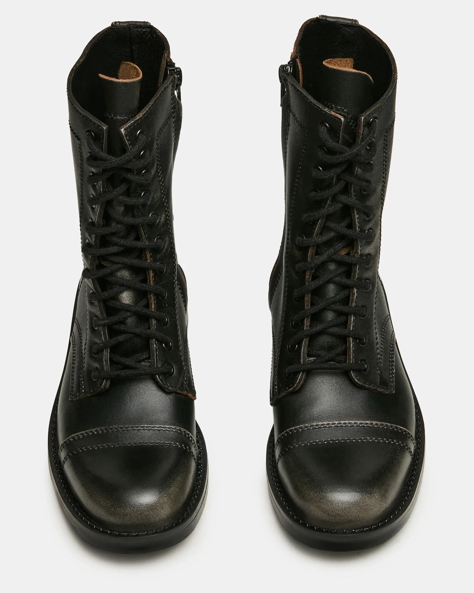 YUKON BLACK LEATHER - Women's Shoes - Steve Madden Canada - view 7