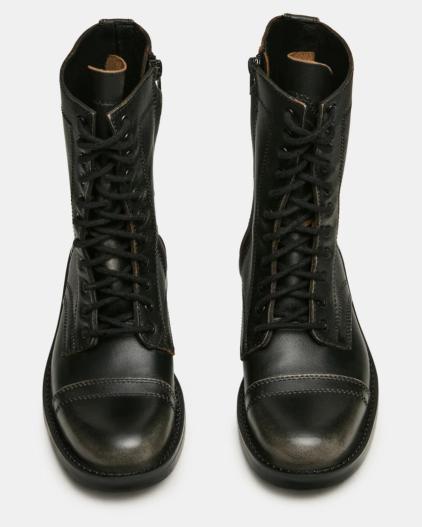 YUKON BLACK LEATHER - Women's Shoes - Steve Madden Canada - view 7