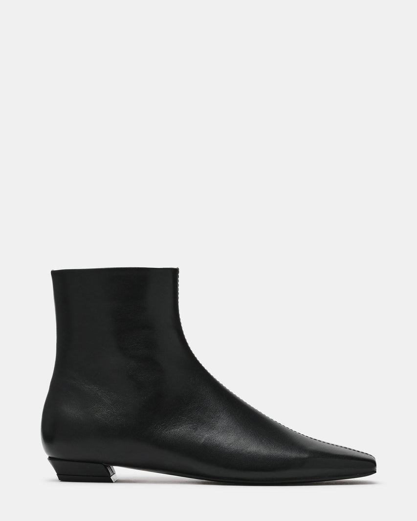 ZAMI BLACK LEATHER - Women's Shoes - Steve Madden Canada