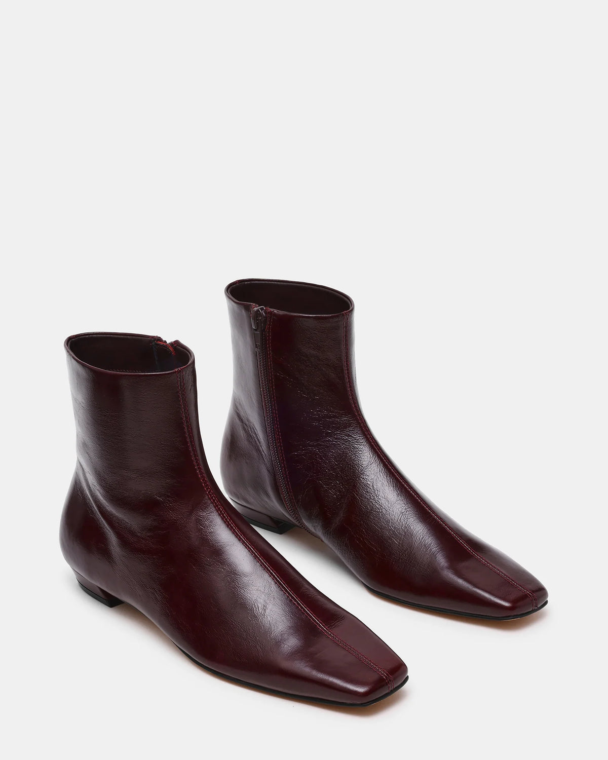 ZAMI BURGUNDY LEATHER - Women's Shoes - Steve Madden Canada - view 3