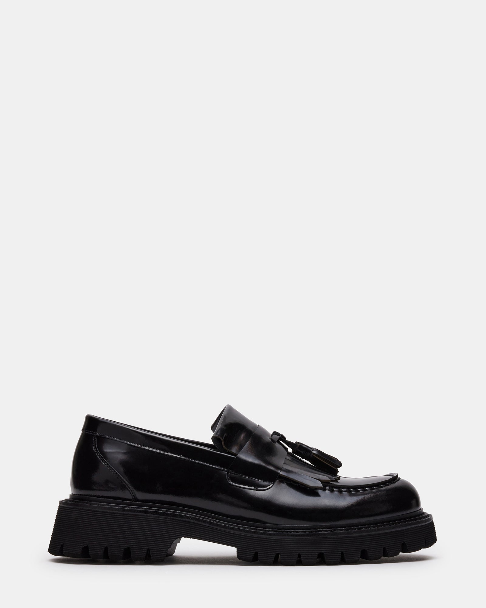 ZEV BLACK LEATHER - Men's Shoes - Steve Madden Canada
