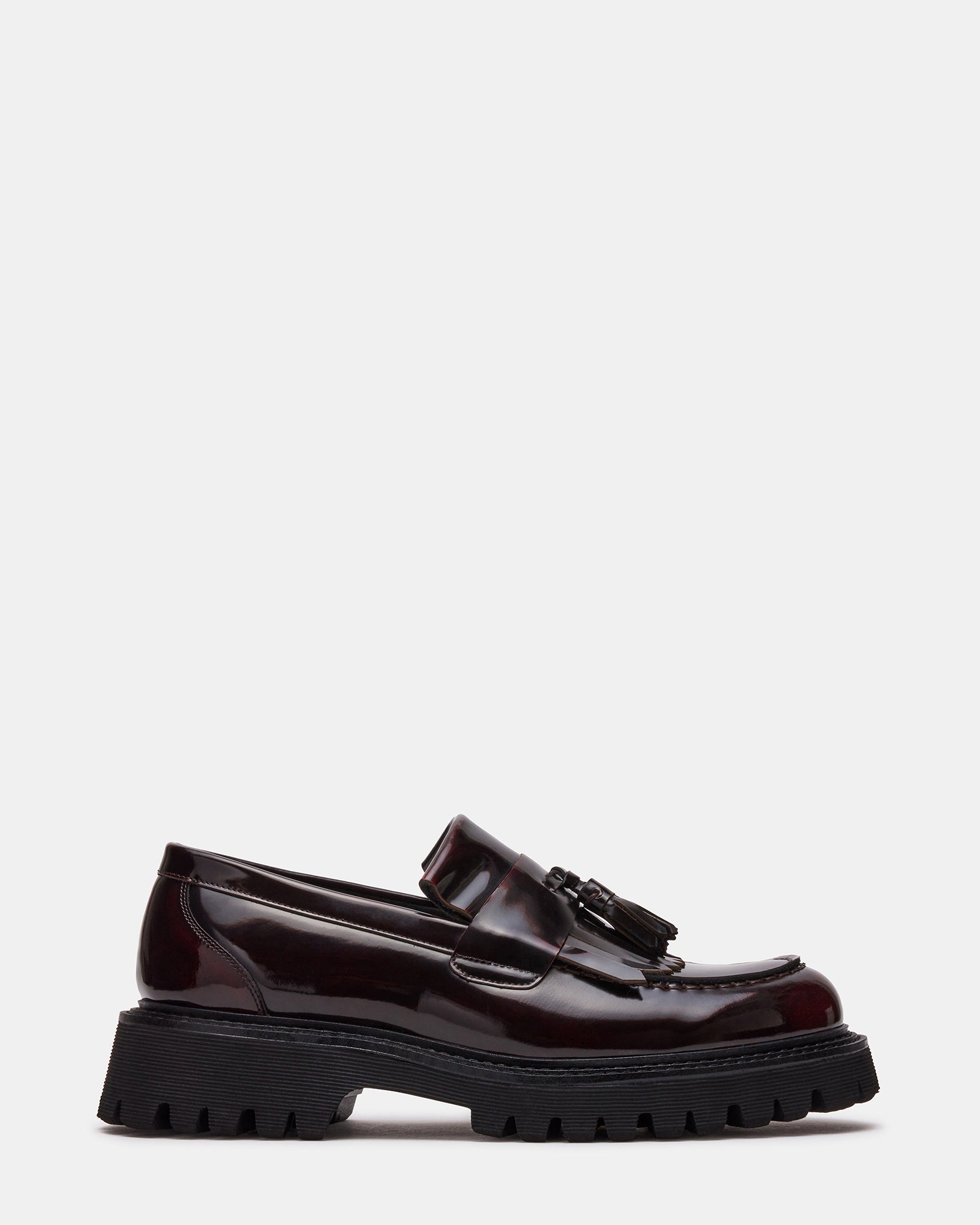 ZEV BURGUNDY LEATHER - Men's Shoes - Steve Madden Canada