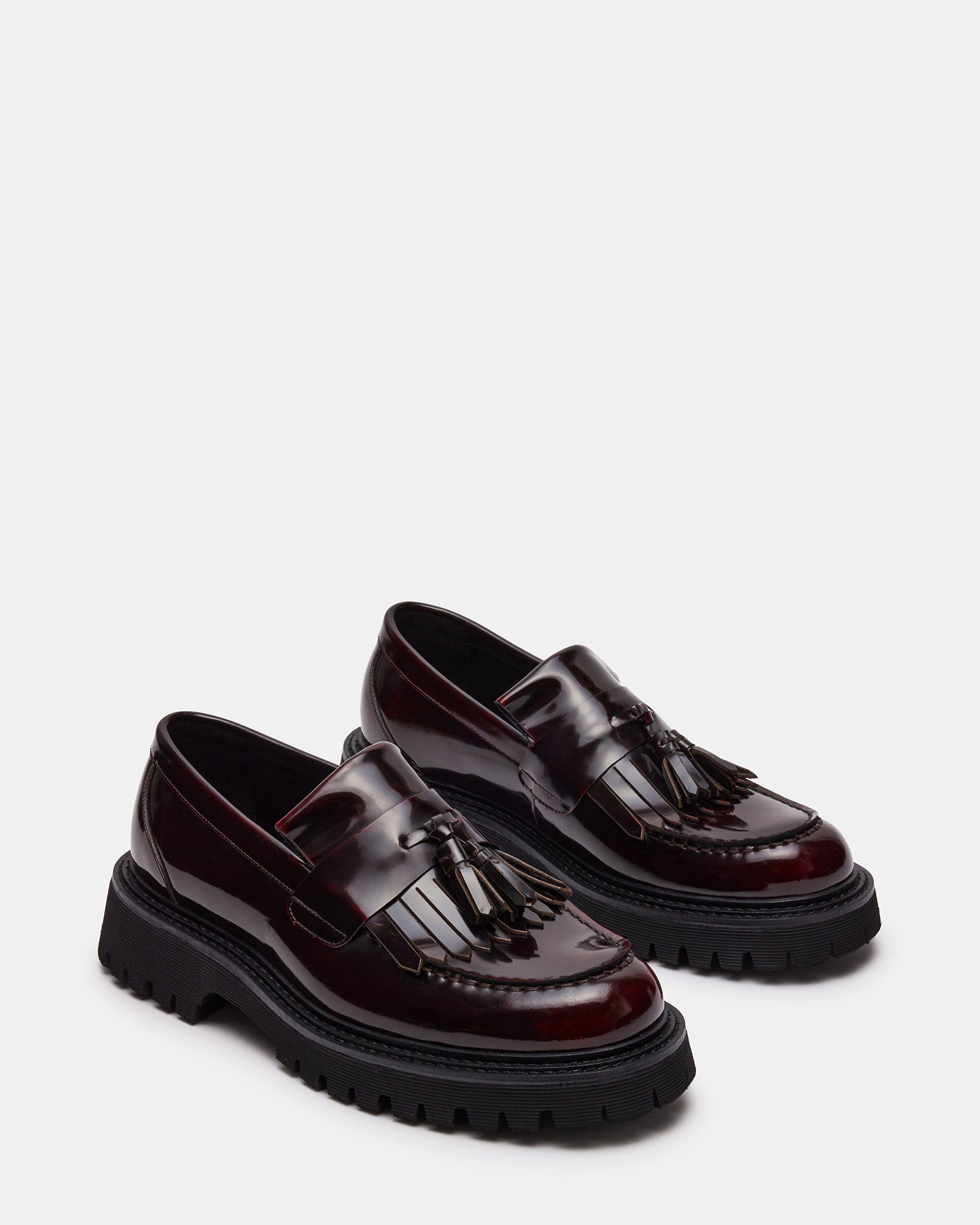 ZEV BURGUNDY LEATHER - Men's Shoes - Steve Madden Canada - view 2