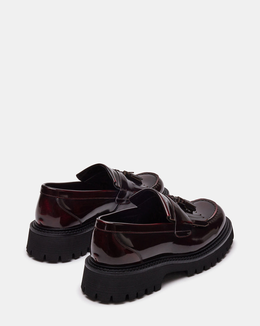 ZEV BURGUNDY LEATHER - Men's Shoes - Steve Madden Canada - view 5