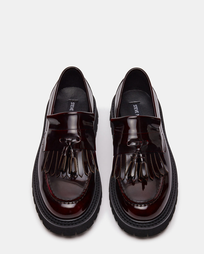 ZEV BURGUNDY LEATHER - Men's Shoes - Steve Madden Canada - view 4