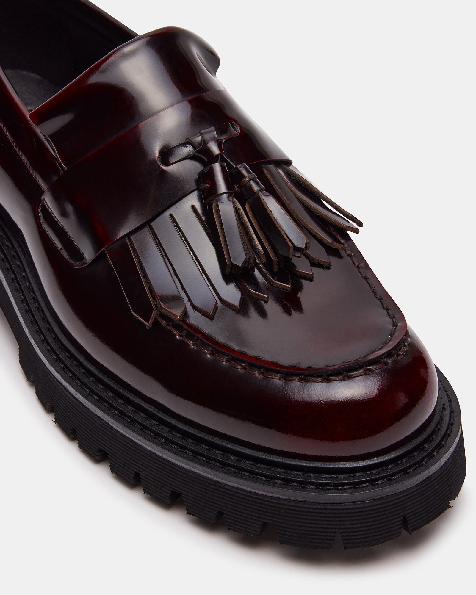 ZEV BURGUNDY LEATHER - Men's Shoes - Steve Madden Canada - view 3