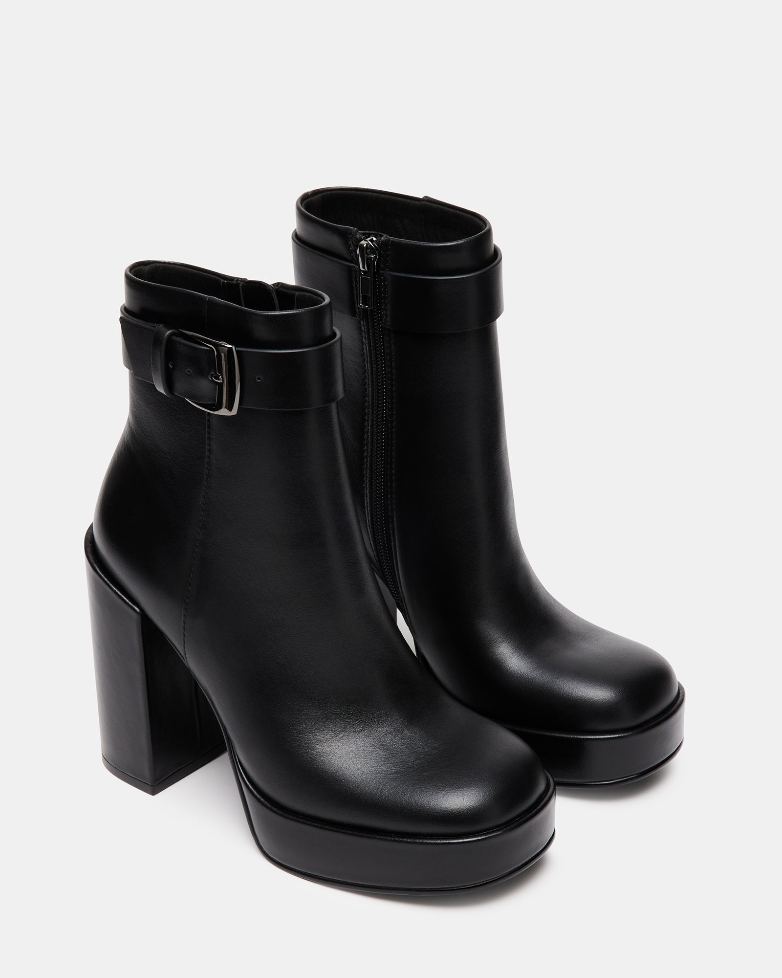 ZIVA BLACK LEATHER - Women's Shoes - Steve Madden Canada - view 3