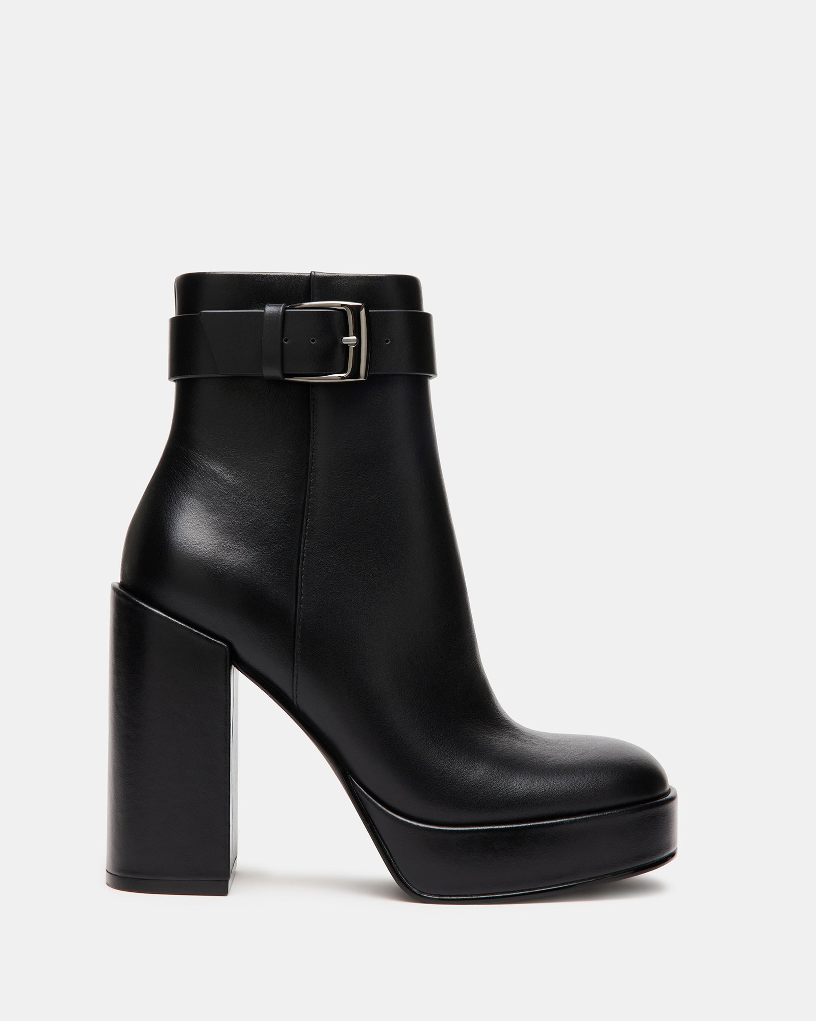 ZIVA BLACK LEATHER - Women's Shoes - Steve Madden Canada