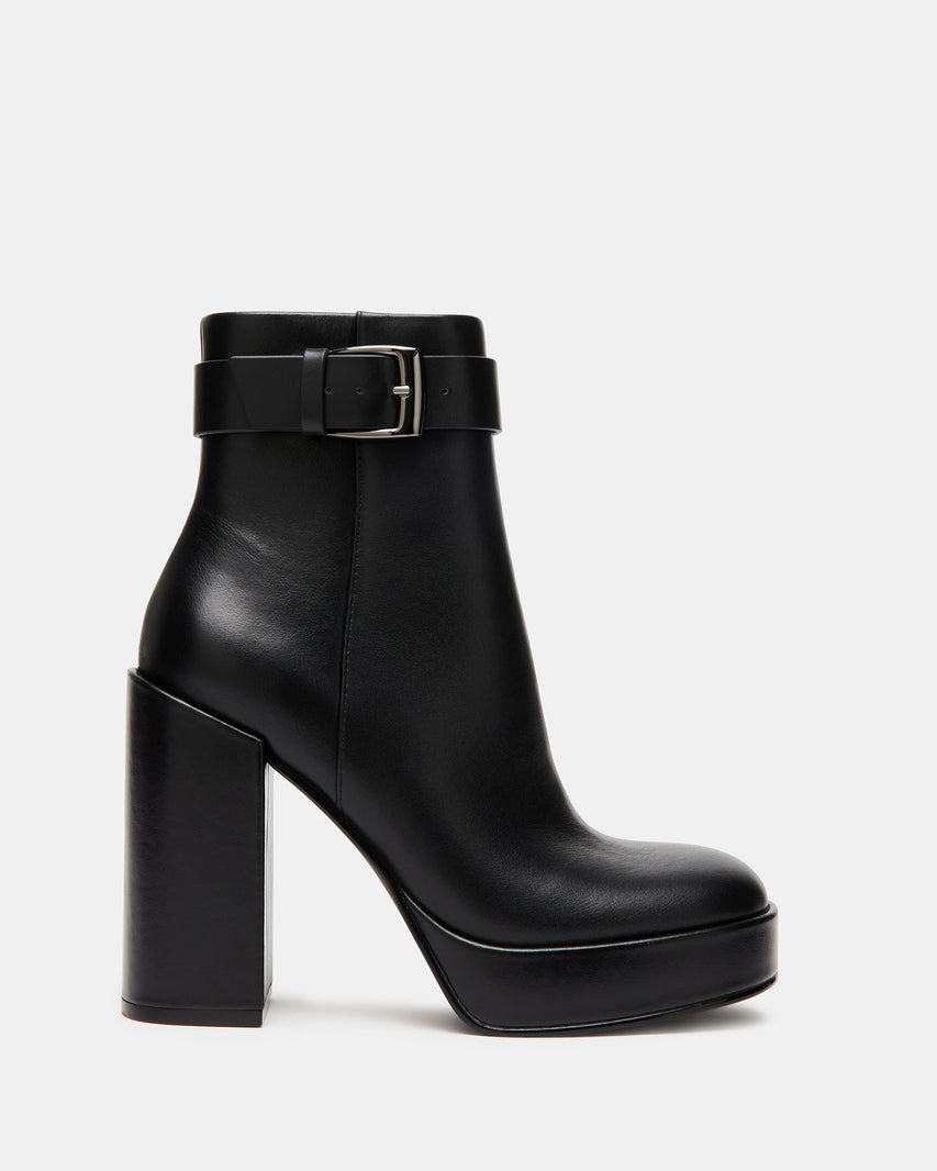 ZIVA BLACK LEATHER - Women's Shoes - Steve Madden Canada