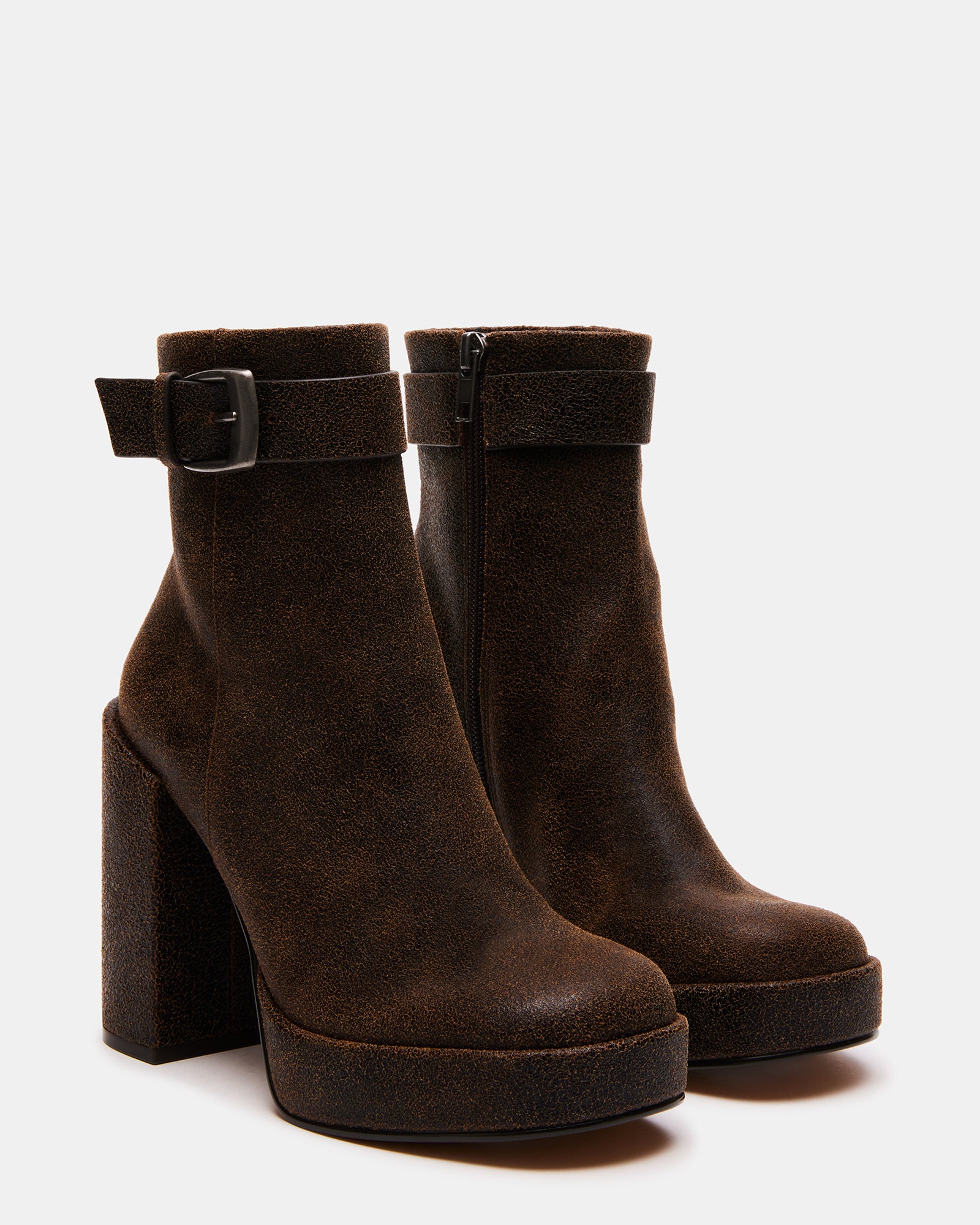 ZIVA BROWN SUEDE - Women's Shoes - Steve Madden Canada - view 3