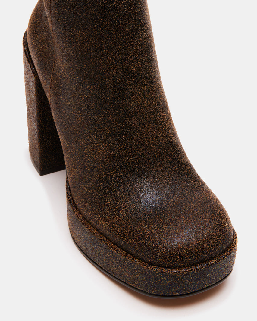 ZIVA BROWN SUEDE - Women's Shoes - Steve Madden Canada - view 5