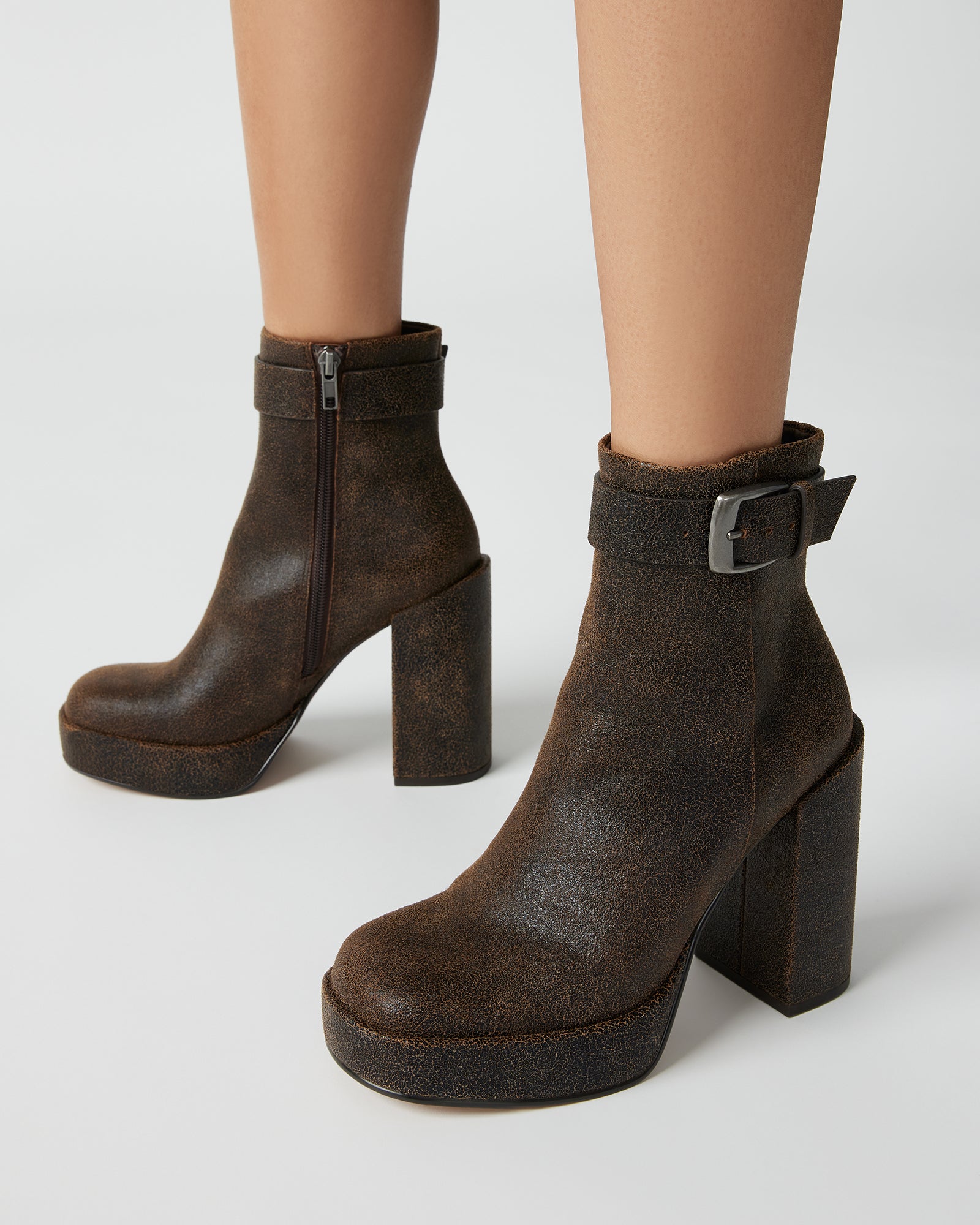 ZIVA BROWN SUEDE - Women's Shoes - Steve Madden Canada - view 2
