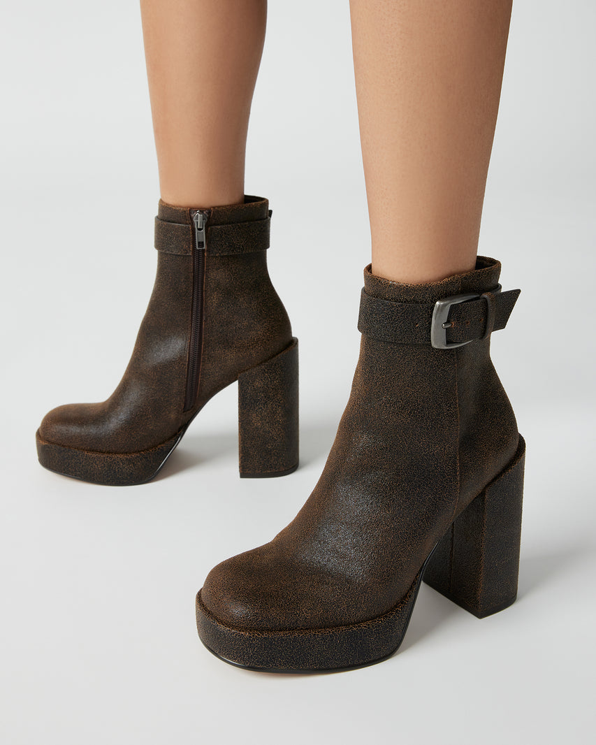 ZIVA BROWN SUEDE - Women's Shoes - Steve Madden Canada - view 2