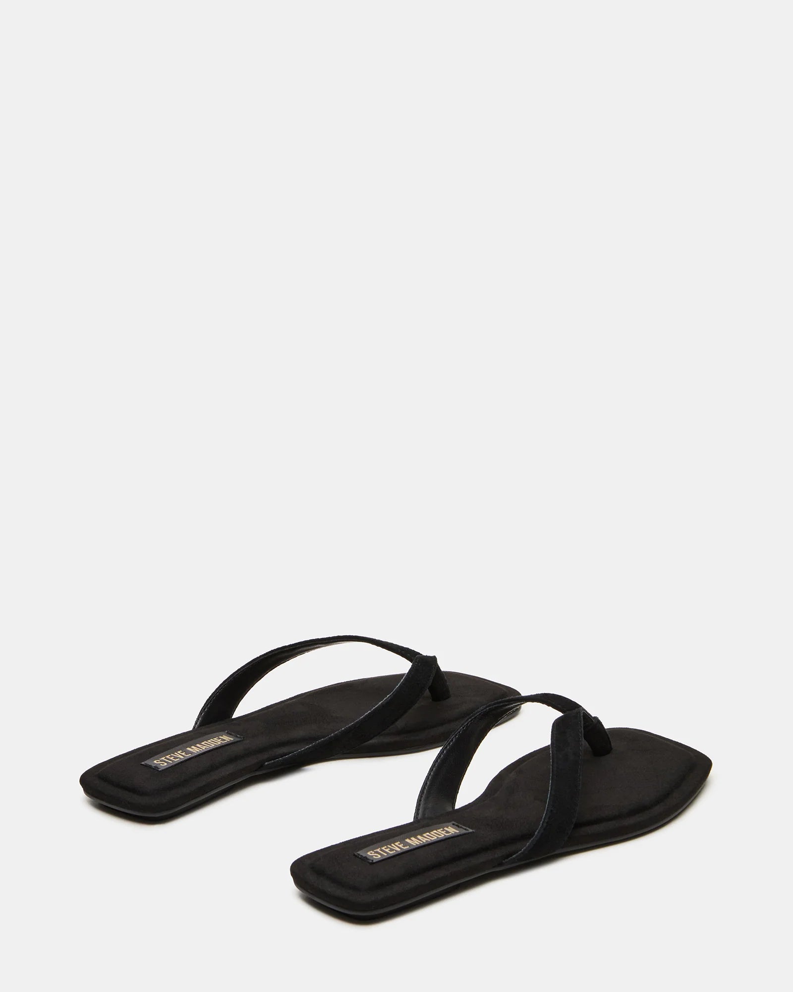 TRELLA BLACK SUEDE - Women's Shoes - Steve Madden Canada