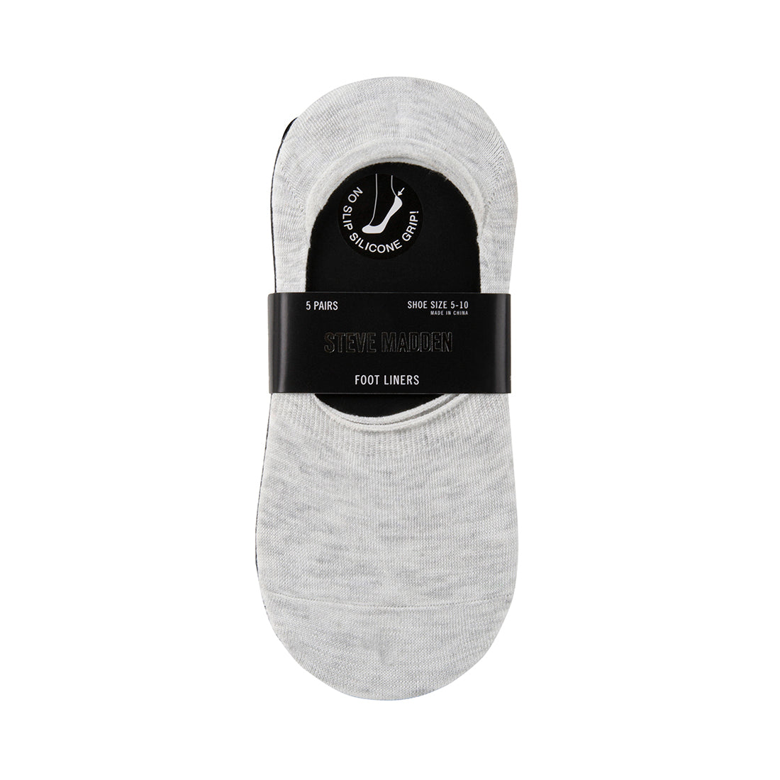 Multi Foot 5PK WOMEN'S GREY MULTI FOOT LINERS – Steve Madden Canada