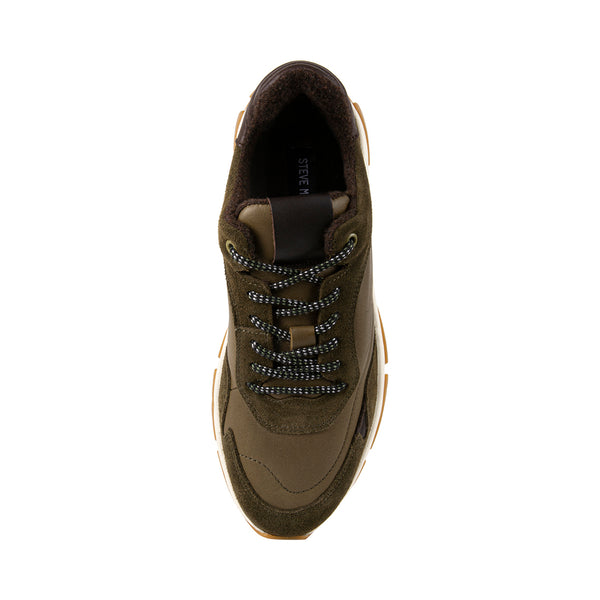 TRACK GREEN LEATHER - Men's Shoes - Steve Madden Canada
