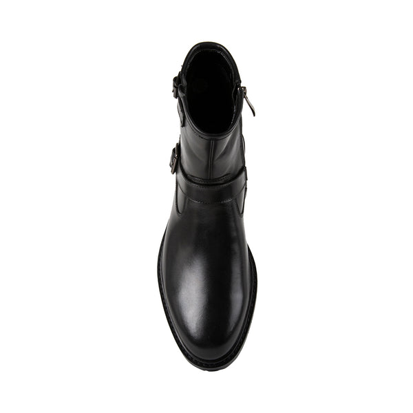 VASILLIE BLACK LEATHER - Men's Shoes - Steve Madden Canada