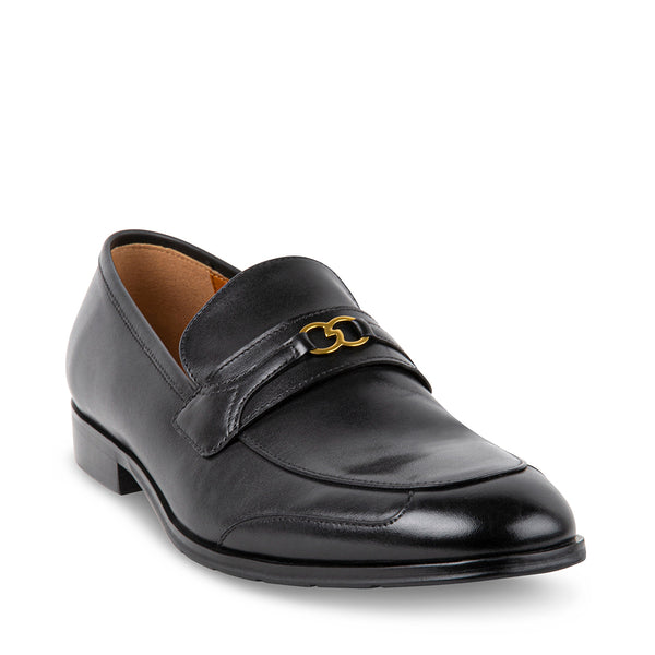XYLER BLACK LEATHER - Shoes - Steve Madden Canada