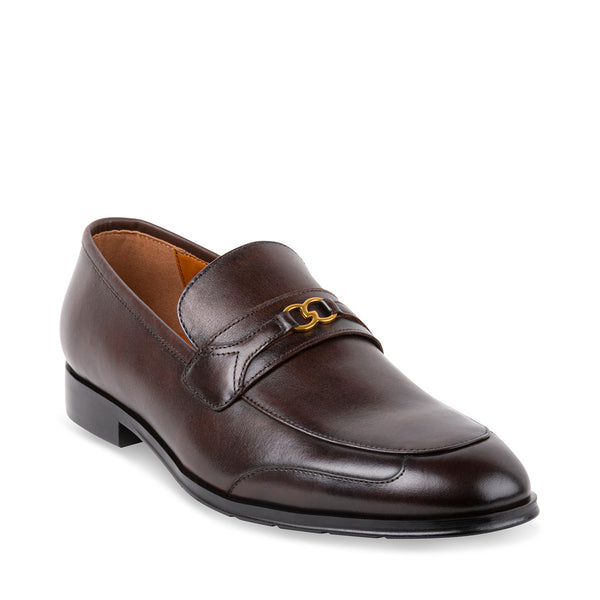 XYLER BROWN LEATHER - Men's Shoes - Steve Madden Canada