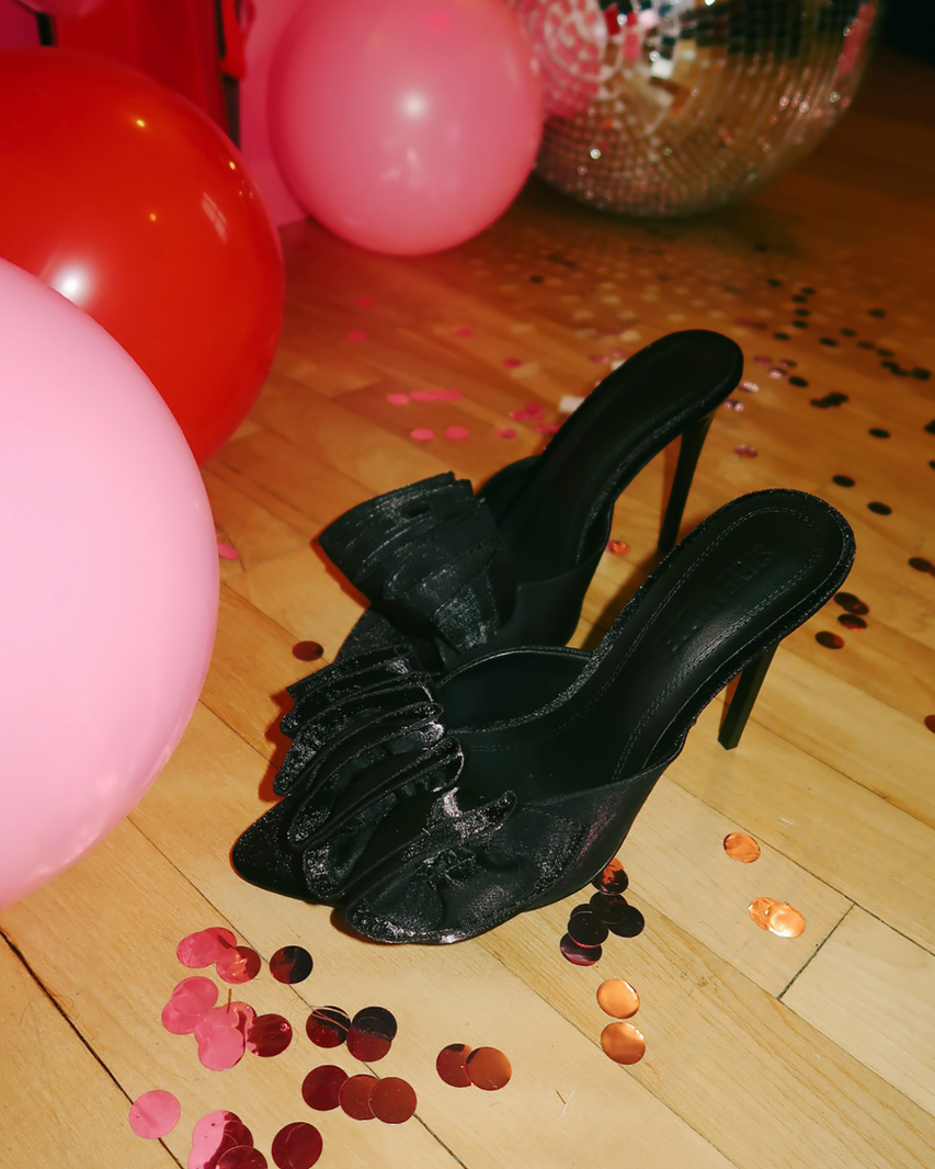 AFFINITY BLACK SATIN