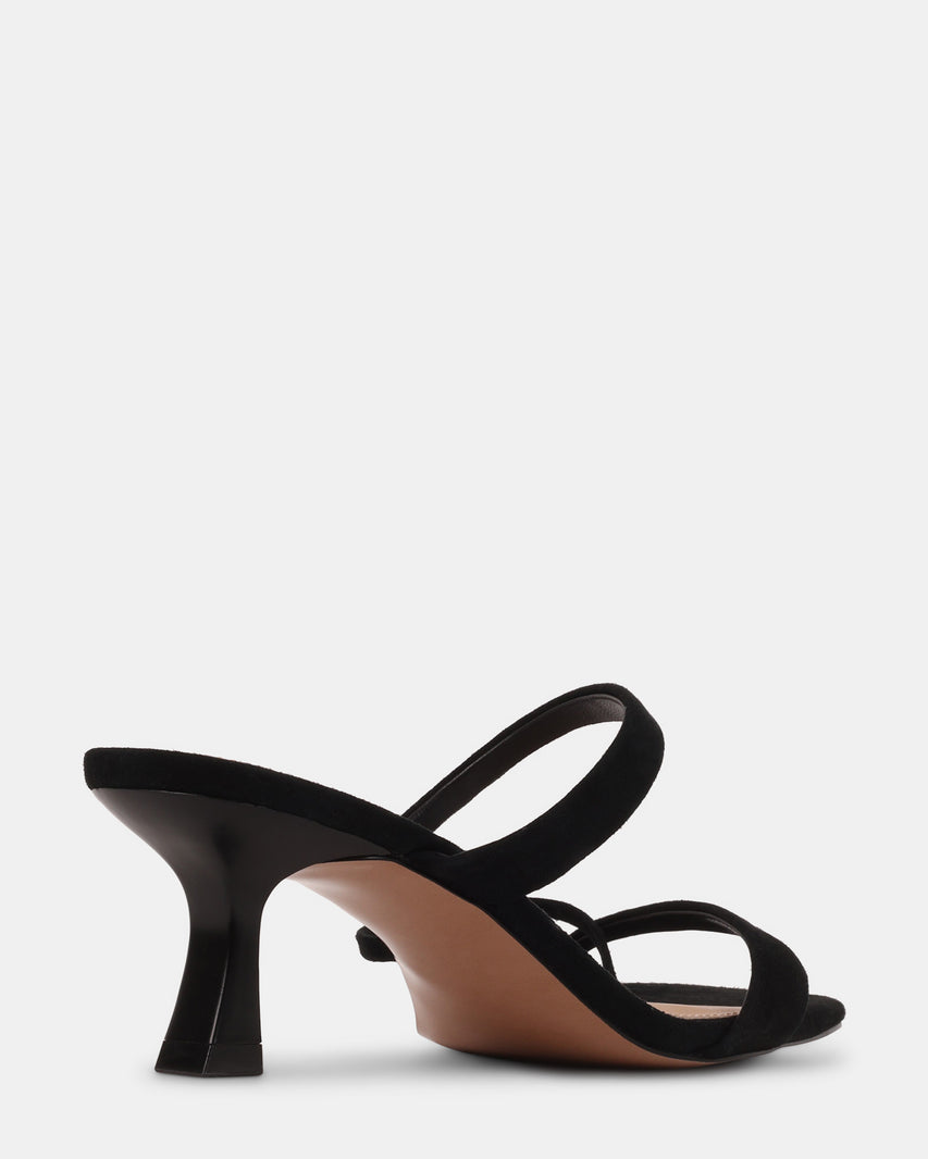 AJAY BLACK SUEDE - Women's Shoes - Steve Madden Canada - view 6