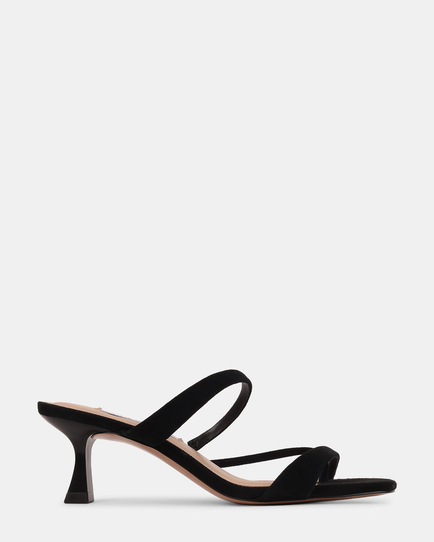 AJAY BLACK SUEDE - Women's Shoes - Steve Madden Canada
