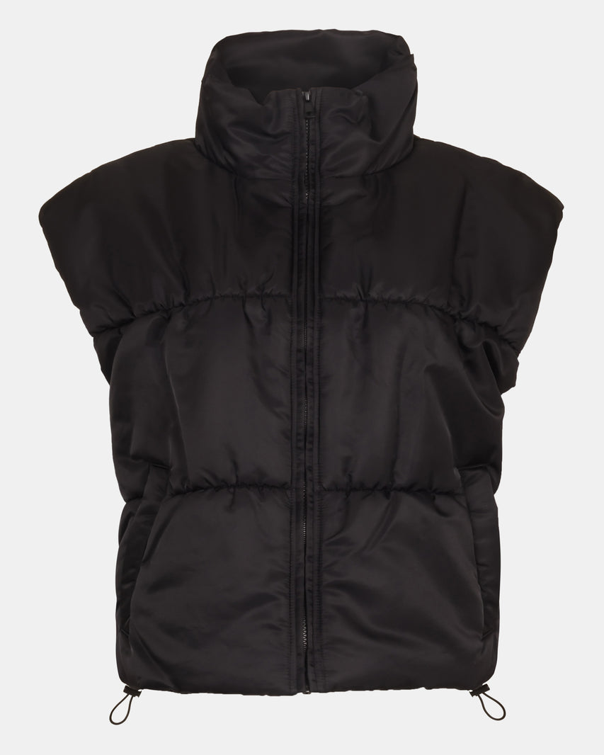ADRIANNA PUFFER BLACK - Clothing - Steve Madden Canada