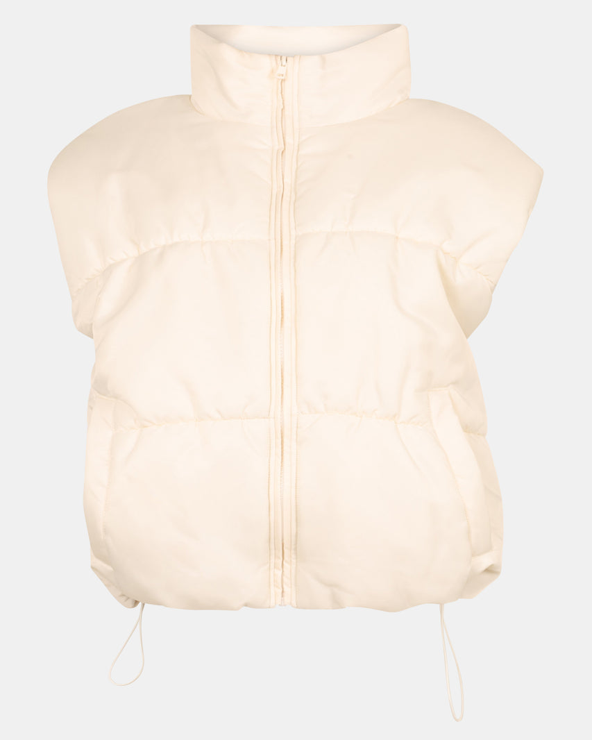 ADRIANNA PUFFER WHITE - Clothing - Steve Madden Canada