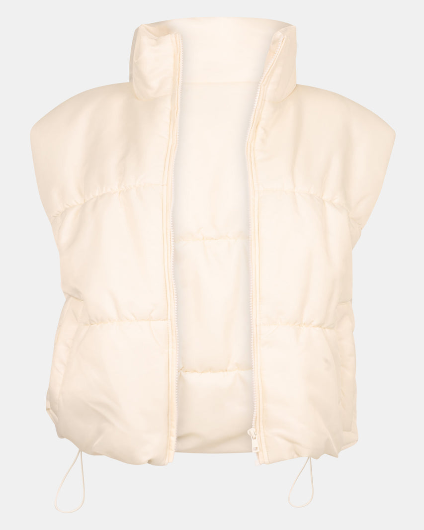 ADRIANNA PUFFER WHITE - Clothing - Steve Madden Canada - view 2