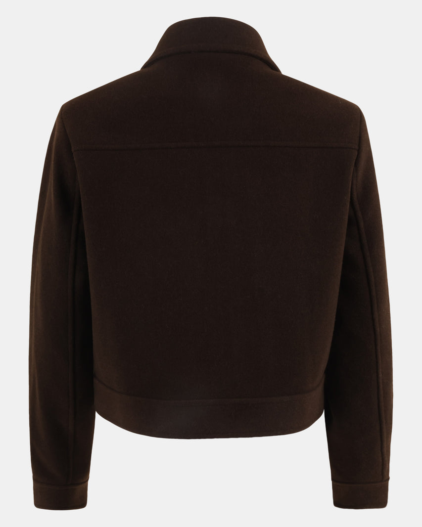 ANTHONY JACKET BROWN - Clothing - Steve Madden Canada - view 3