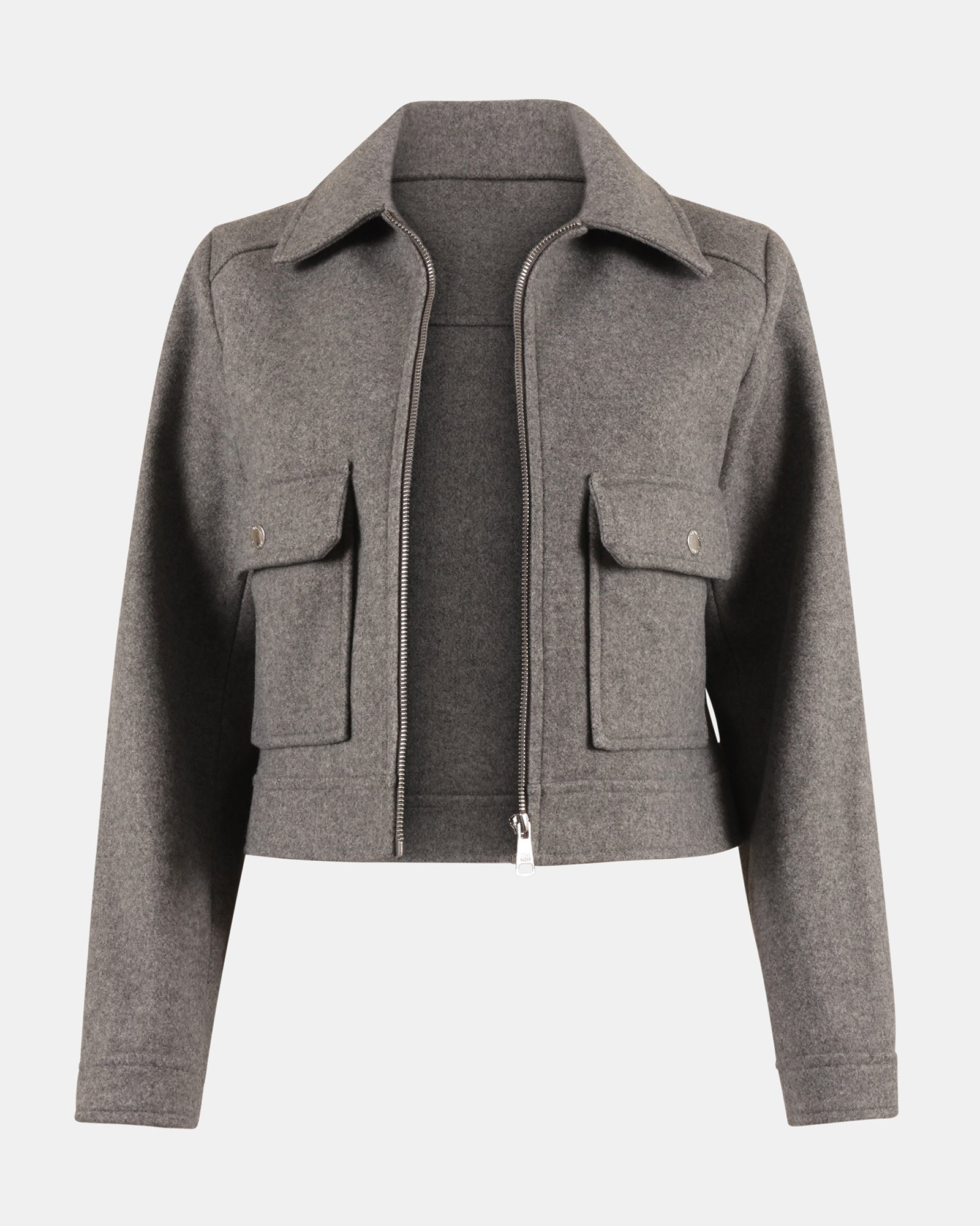 ANTHONY JACKET GREY - Clothing - Steve Madden Canada