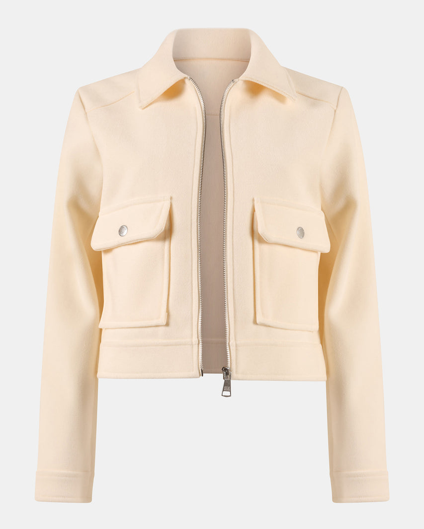 ANTHONY JACKET WHITE - Clothing - Steve Madden Canada - view 2