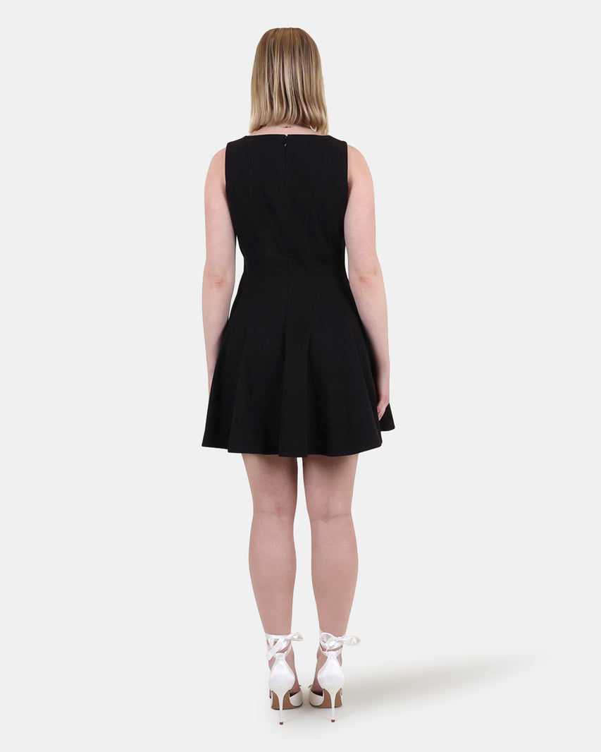 BROOKLYN DRESS BLACK - Clothing - Steve Madden Canada - view 5