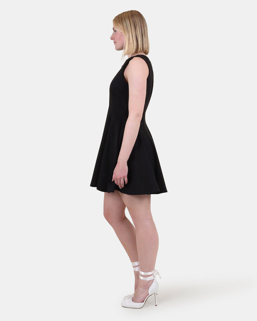 BROOKLYN DRESS BLACK - Clothing - Steve Madden Canada - view 4