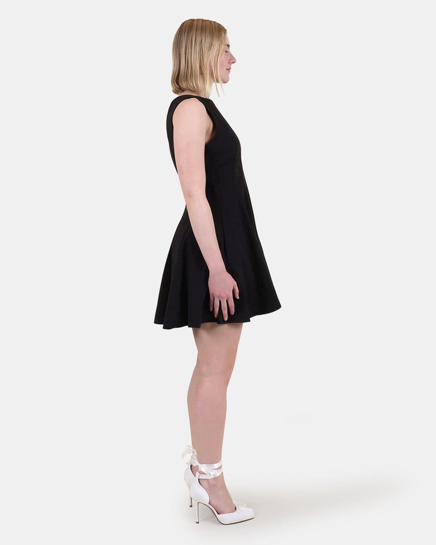 BROOKLYN DRESS BLACK - Clothing - Steve Madden Canada - view 6