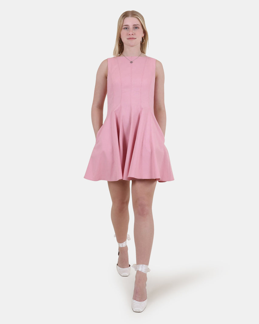 BROOKLYN DRESS PINK - Clothing - Steve Madden Canada