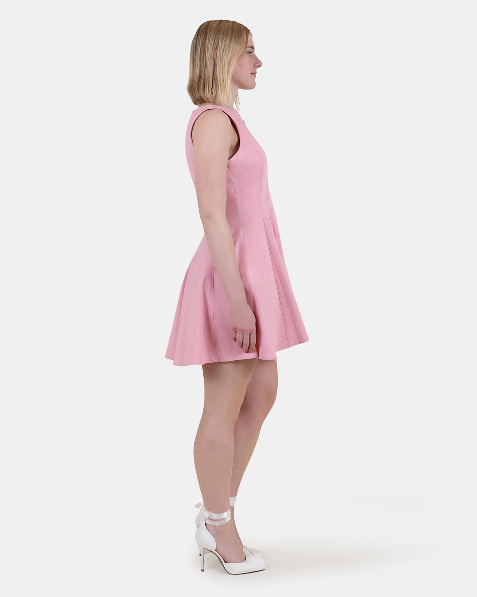 BROOKLYN DRESS PINK - Clothing - Steve Madden Canada - view 4