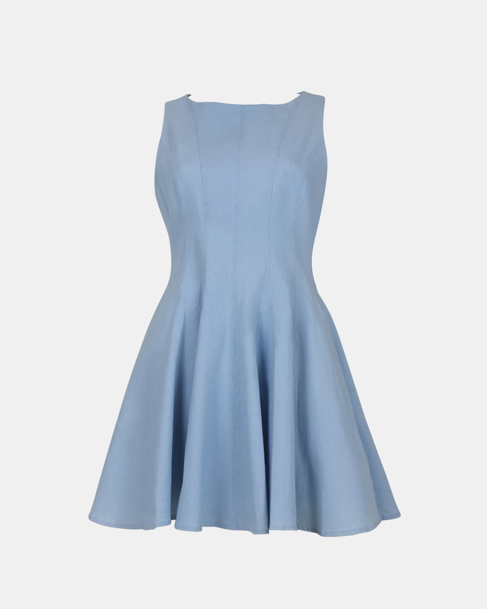 BROOKLYN DRESS BLUE - Clothing - Steve Madden Canada - view 5