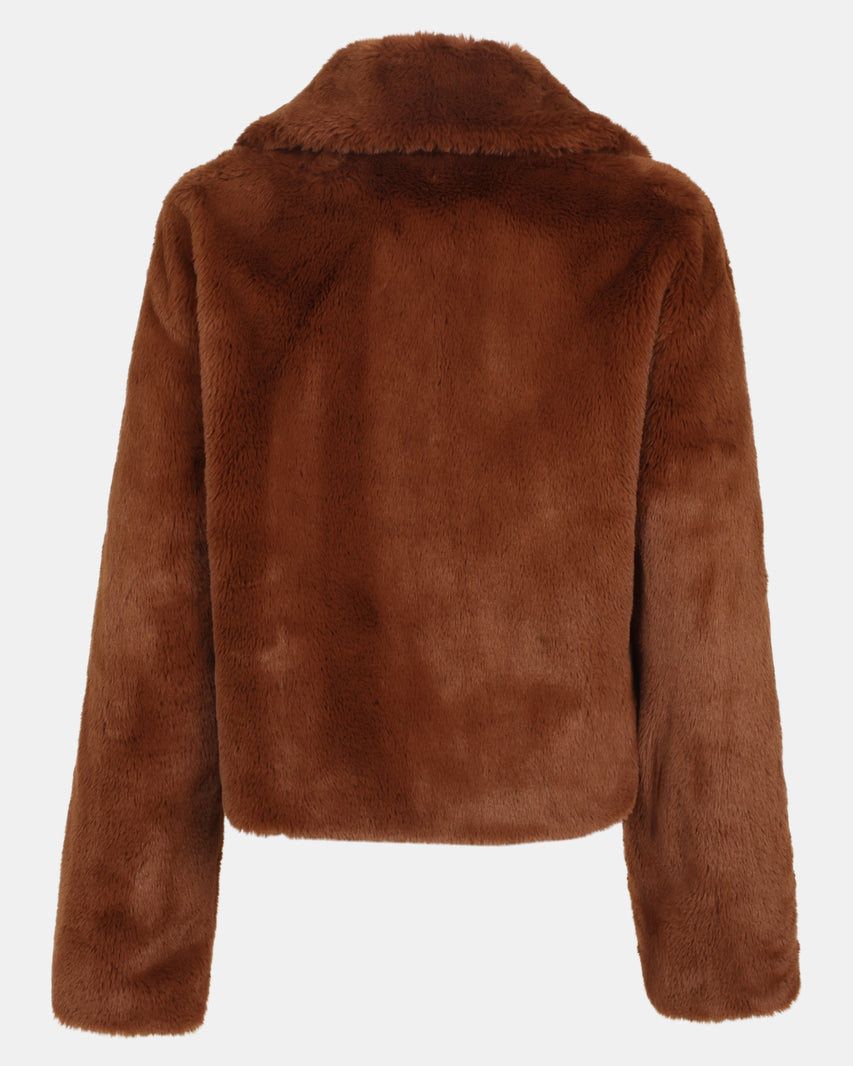 BROOK JACKET BROWN - Clothing - Steve Madden Canada - view 3