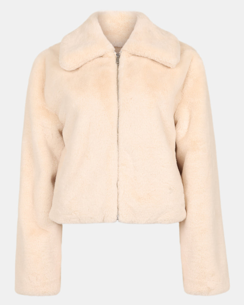BROOK JACKET NATURAL - Clothing - Steve Madden Canada
