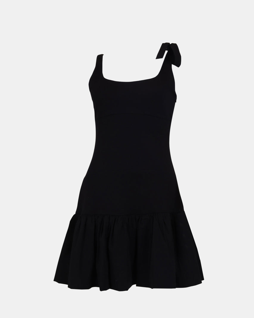CHANELLY DRESS BLACK - Clothing - Steve Madden Canada - view 5