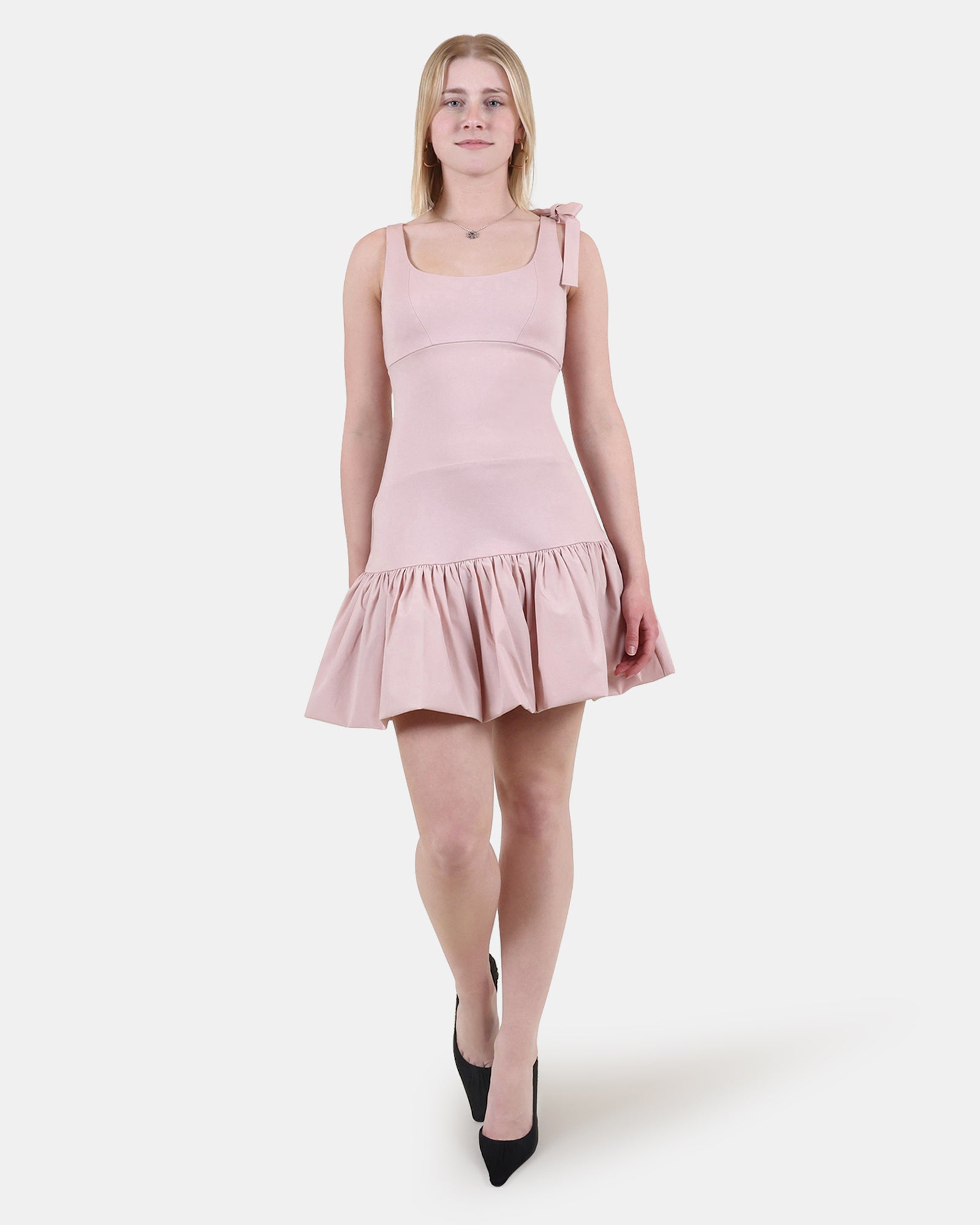 CHANELLY DRESS ROSE - Clothing - Steve Madden Canada