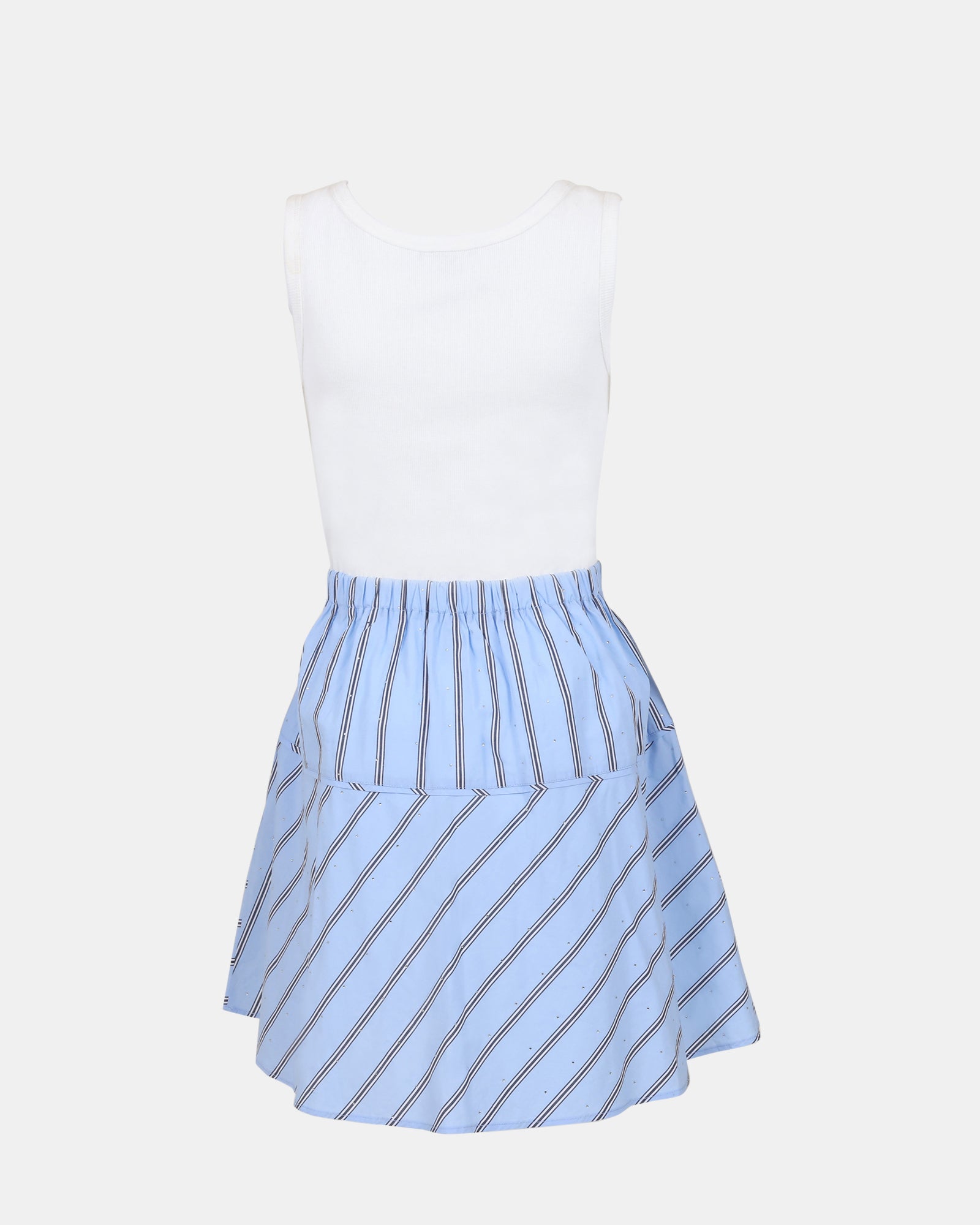 JENNIFER DRESS BLUE MULTI - Clothing - Steve Madden Canada - view 8
