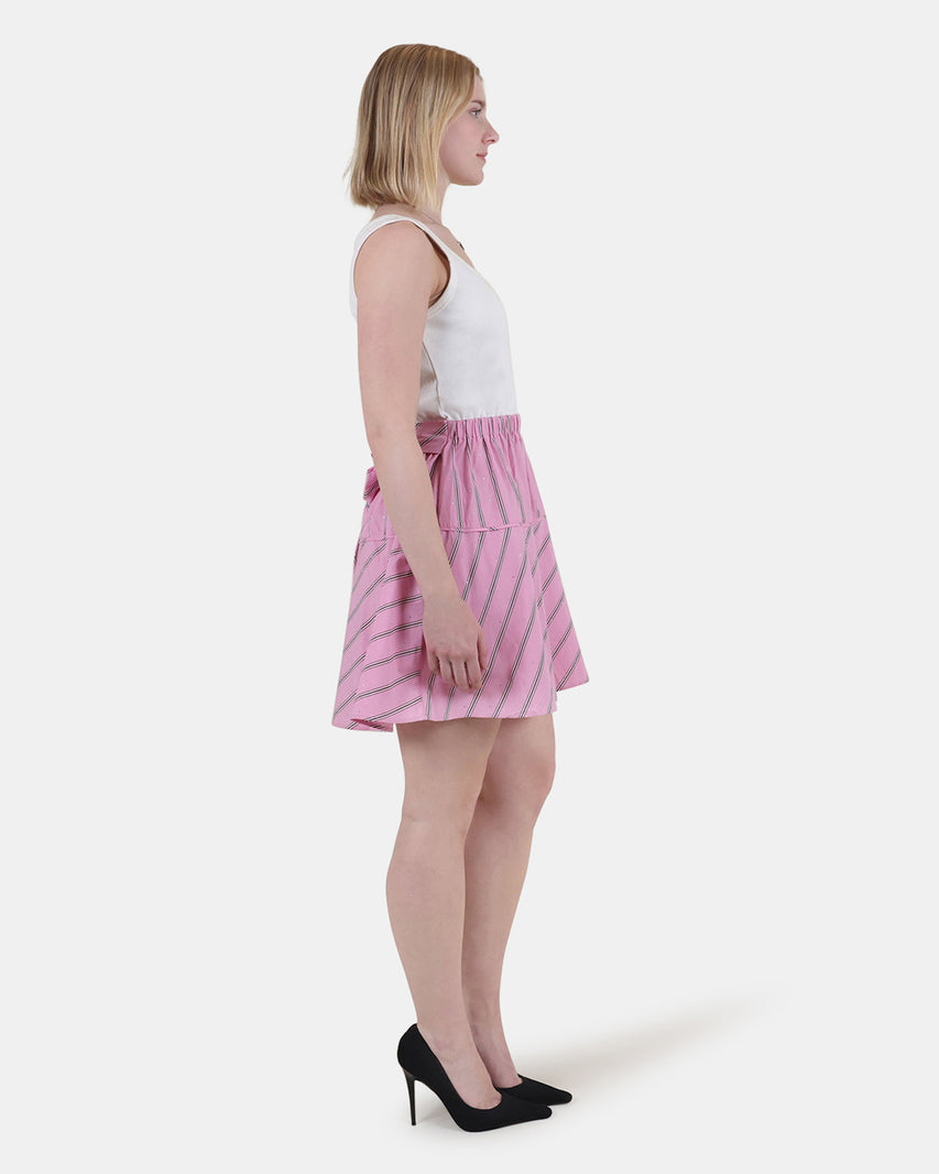 JENNIFER DRESS PINK MULTI - Clothing - Steve Madden Canada - view 4