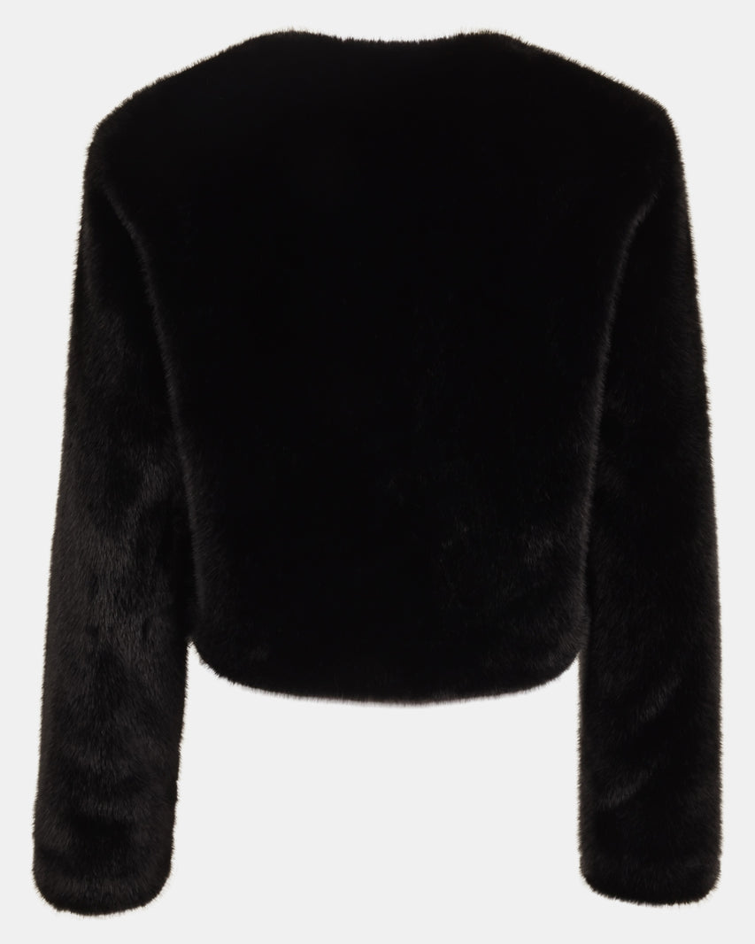 JOEY JACKET BLACK - Clothing - Steve Madden Canada - view 3