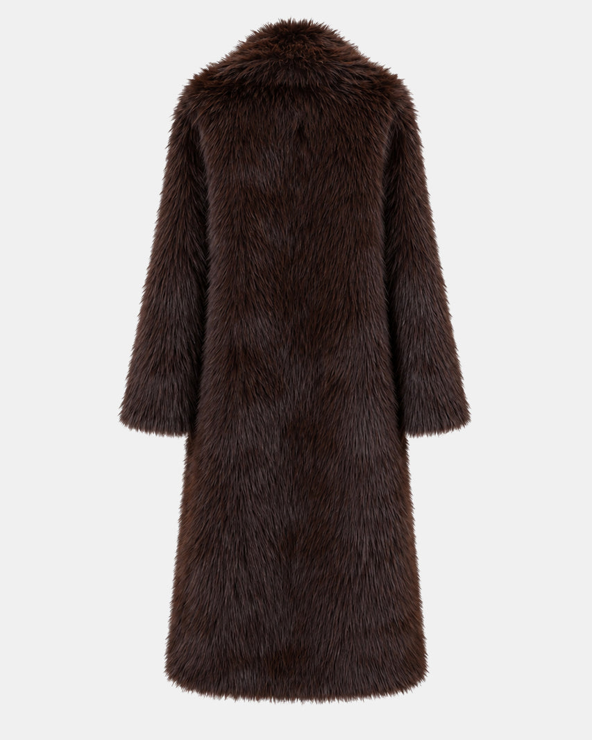 LARKIN COAT BROWN - view 2